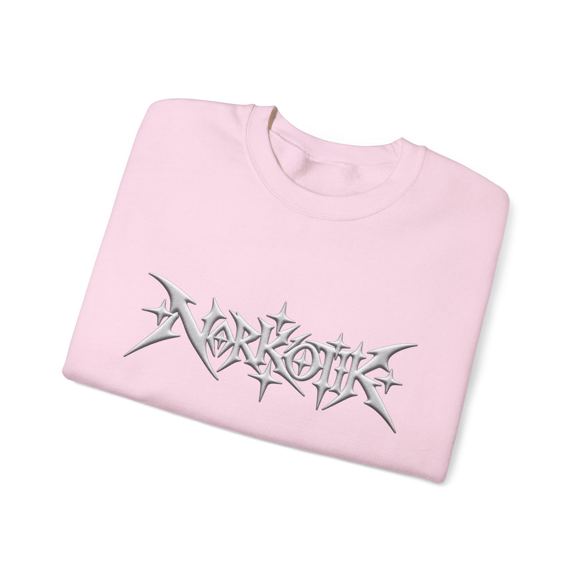Narkotik Puff Print Heavyweight Crewneck Sweatshirt