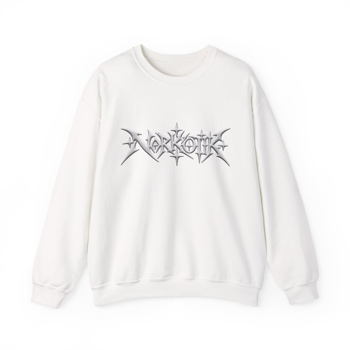 Narkotik Puff Print Heavyweight Crewneck Sweatshirt