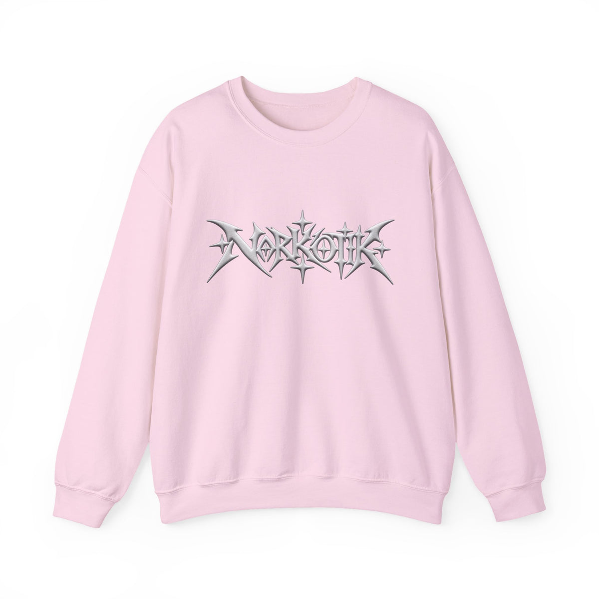 Narkotik Puff Print Heavyweight Crewneck Sweatshirt